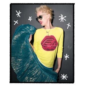 Replica Los Angeles - Neon Lips Long Sleeve Tee